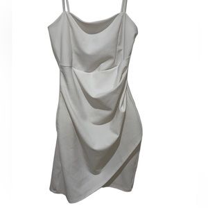 Windsor Mini Dress in Cream Color